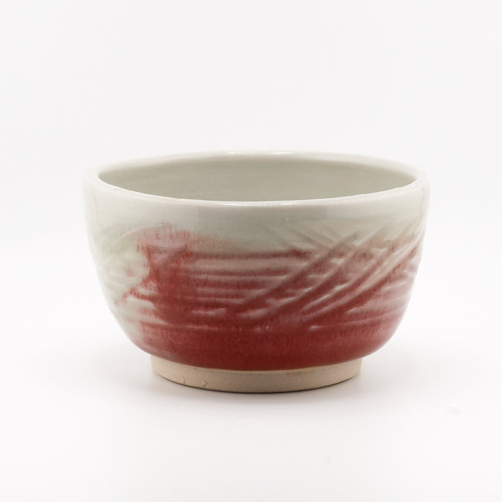 Red Mix Tea Bowl