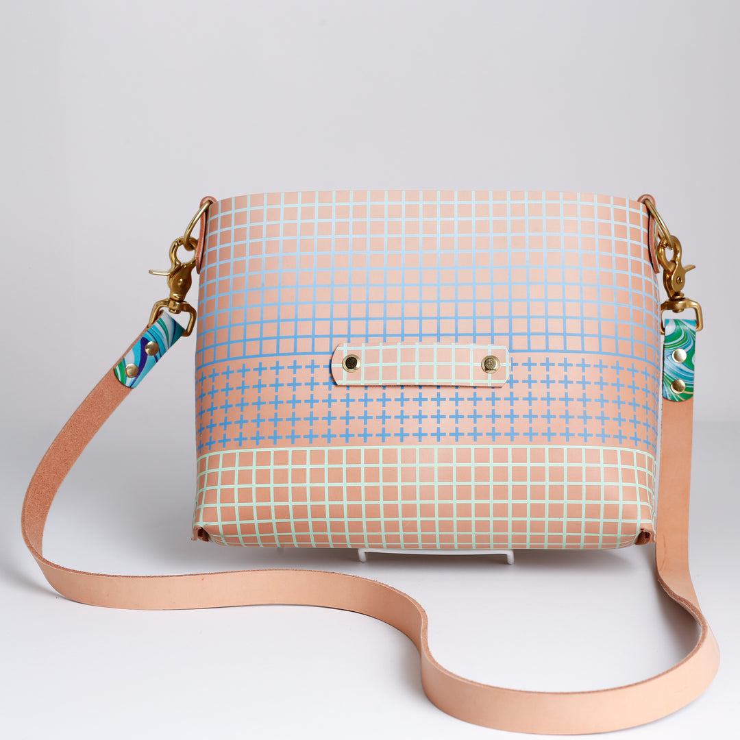 Leather Day Cross Bag with Strap