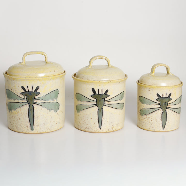 Canister Set of 3 - Dragonfly