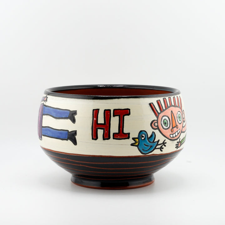 Bowl, Boat, Full Colour, Hi Flying