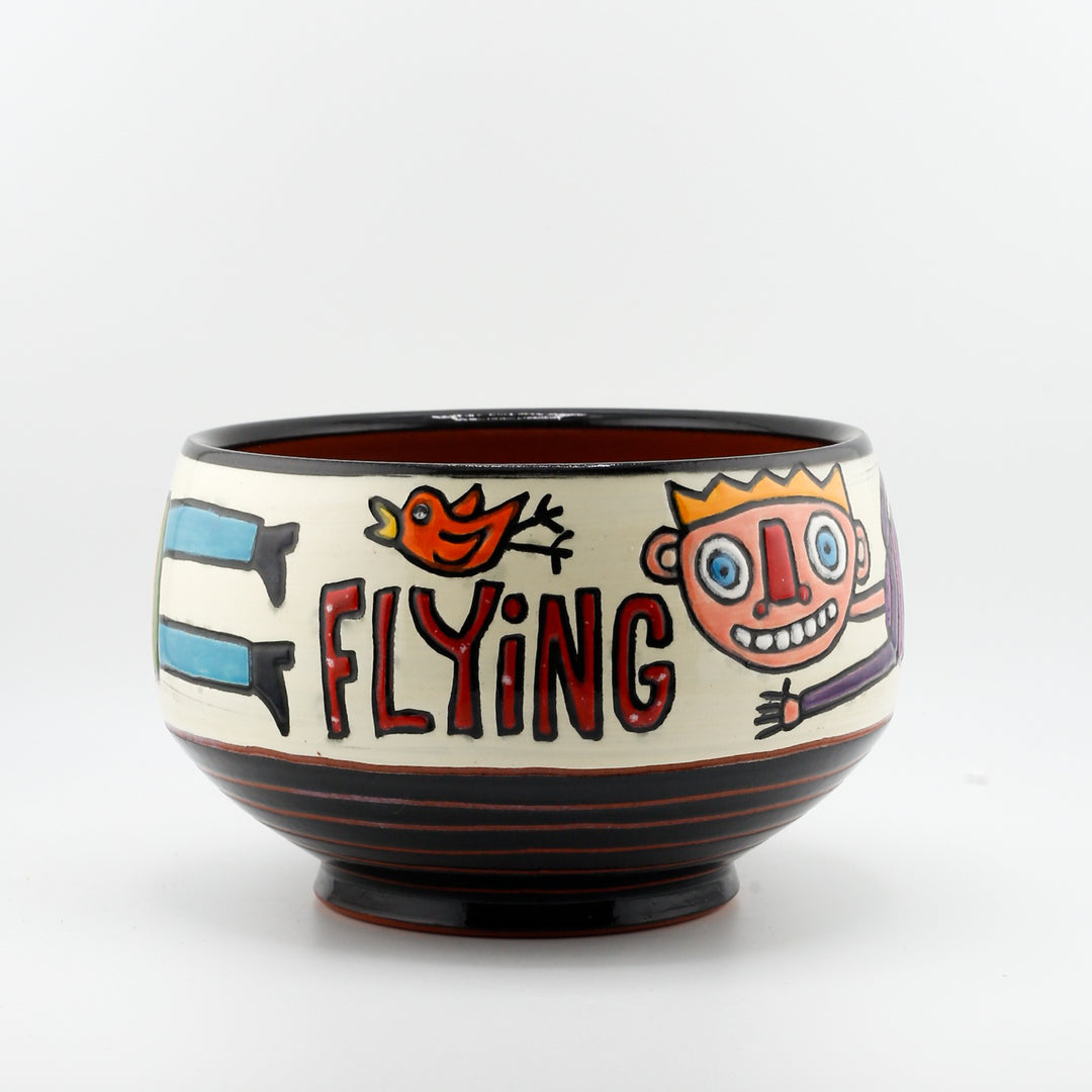 Bowl, Boat, Full Colour, Hi Flying