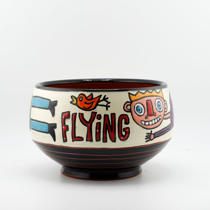Bowl, Boat, Full Colour, Hi Flying