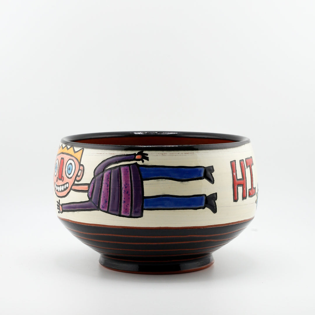 Bowl, Boat, Full Colour, Hi Flying