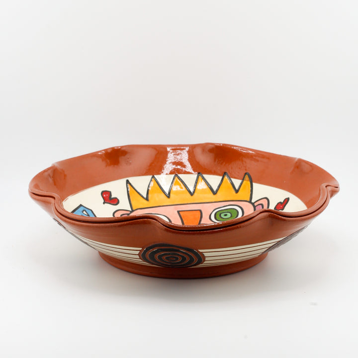 Bowl, Ruffle, Full Colour