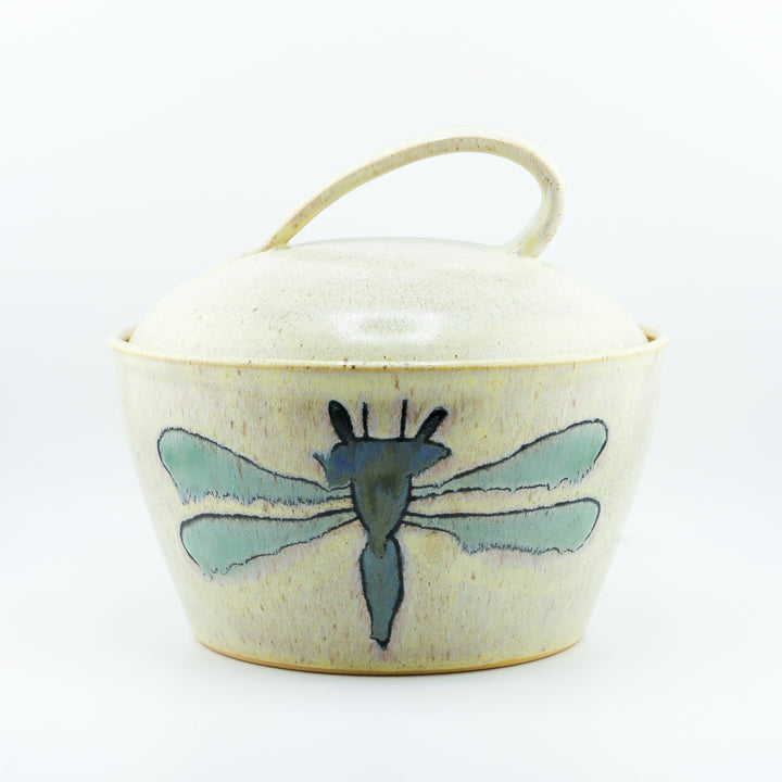 Casserole/Lid, Small, Dragonfly