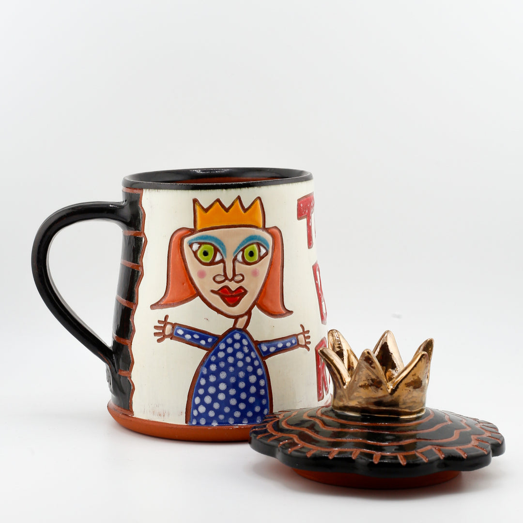 Full Colour Mug w/ Lid