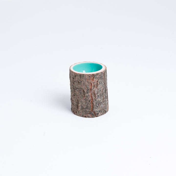 Log Bowl Size 2 - Aqua