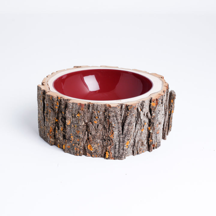 Log Bowl Size 5 - Merlot