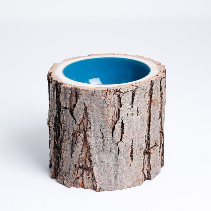 Log Bowl Size 5 - Turquiose