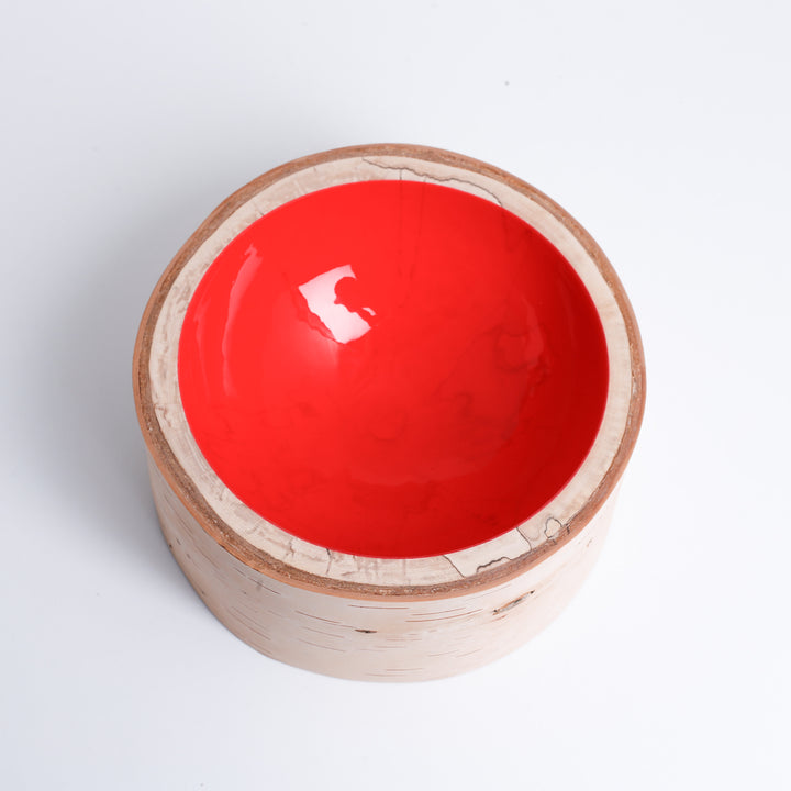 Log Bowl Size 7 - Poppy
