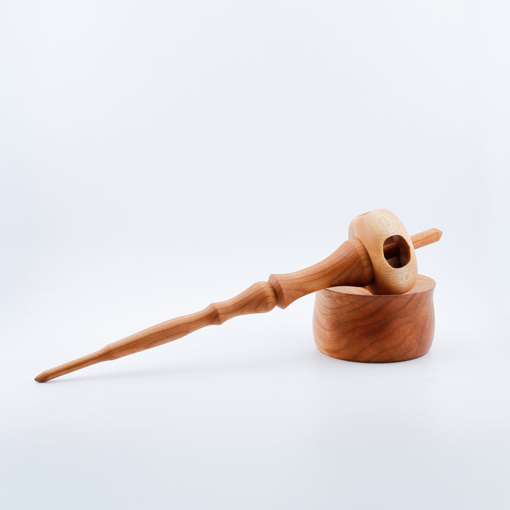 Hollow Whorl Supported Spindle With Spindle Bowl