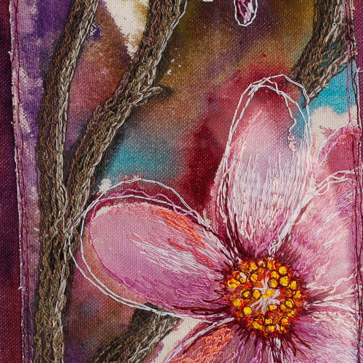 The Float of Pink Blossoms I