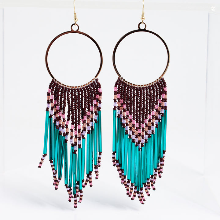 Nighttime Dancer Fringe Earring