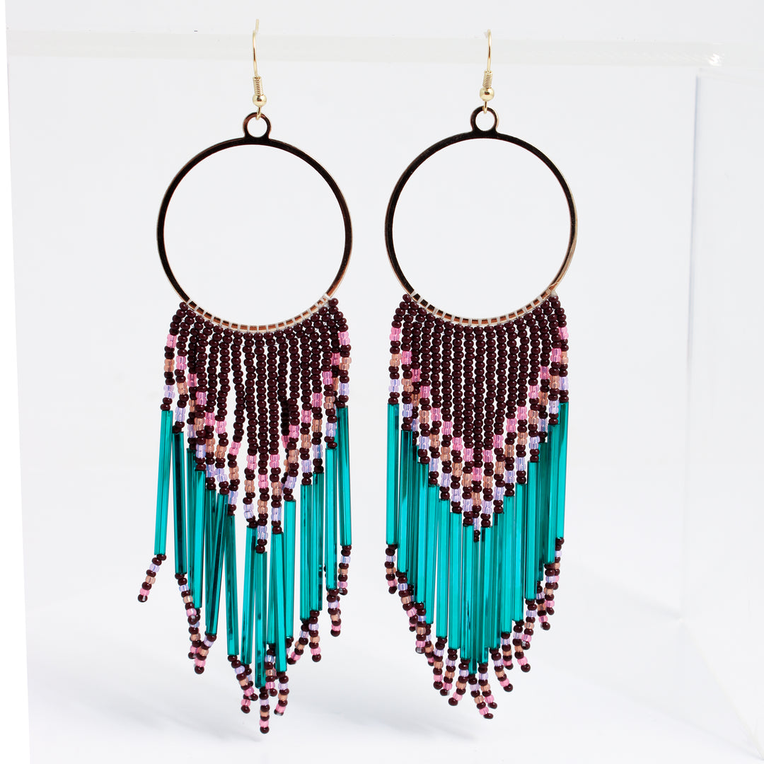 Nighttime Dancer Fringe Earring