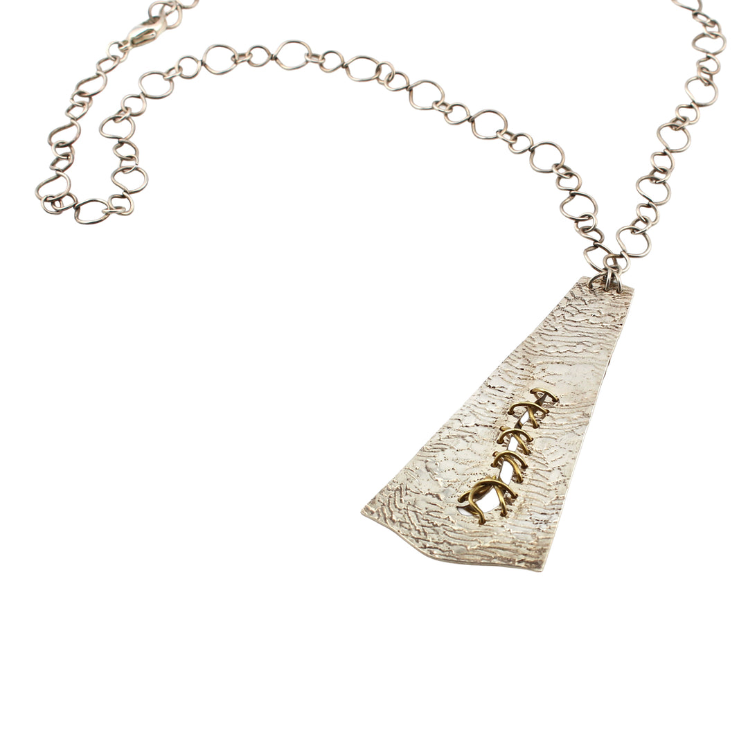 Necklace, Stitched Quilt