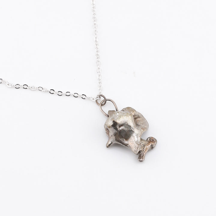 Necklace, Silver Droplet