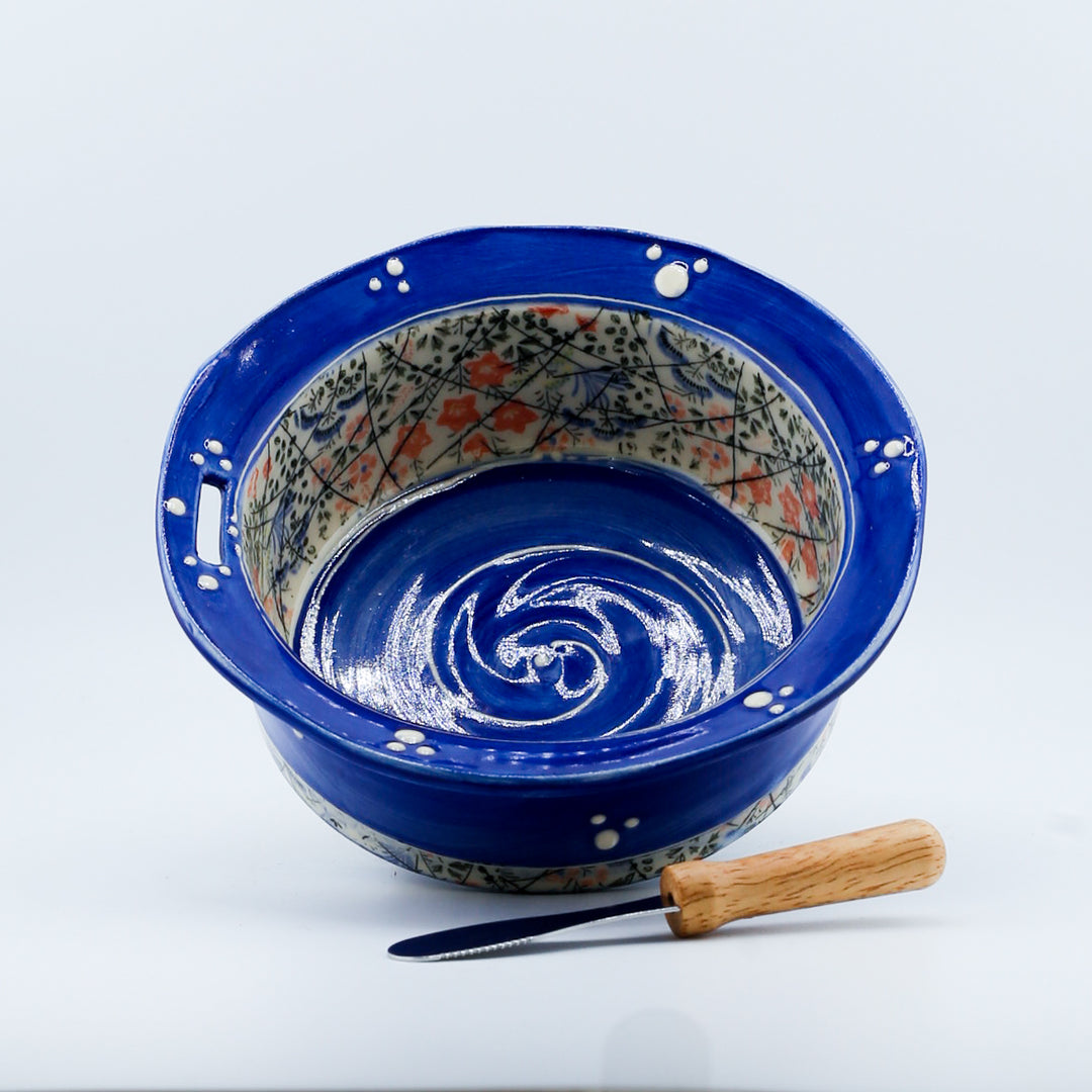 Pate Dish With Knife - "Holy Hobby"