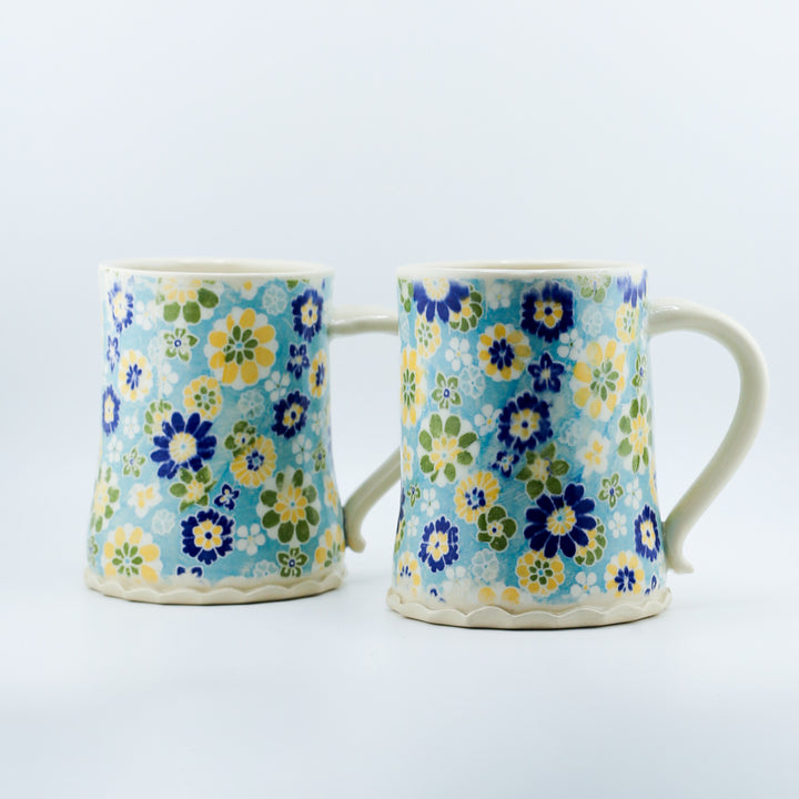 Mug - Ruffles  with Multicoloured Flowers