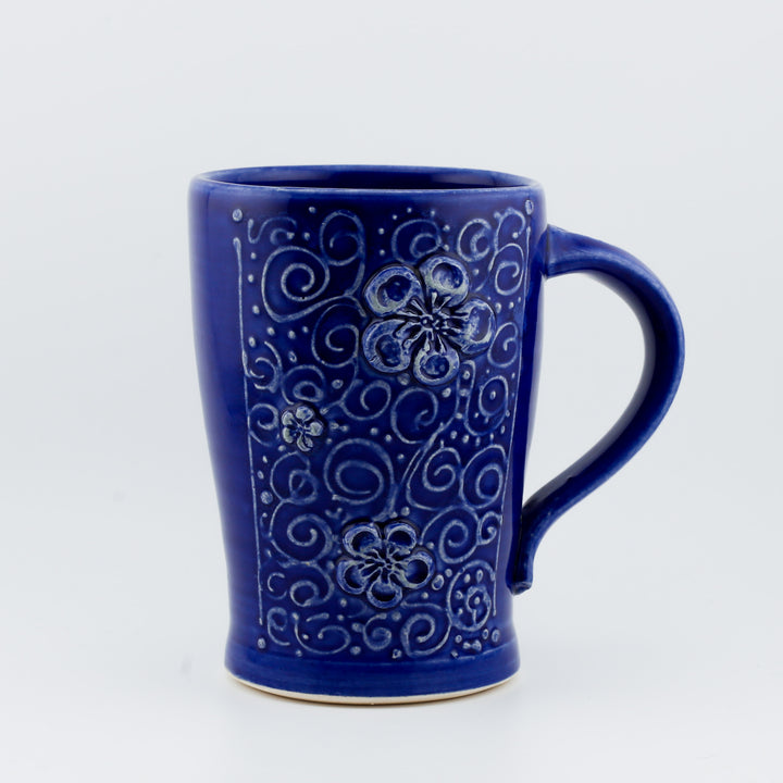 Mug, Square Flowers, Lace