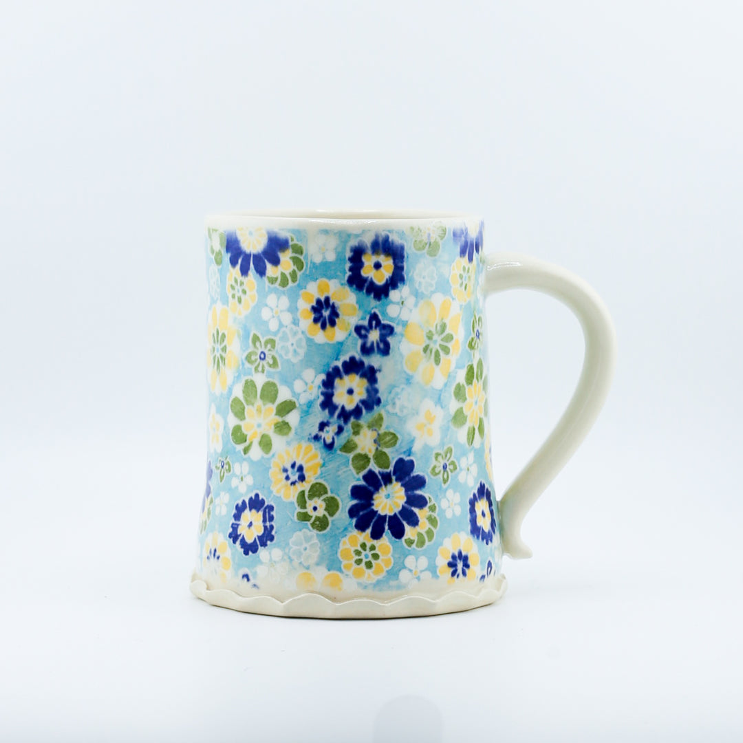 Mug - Ruffles  with Multicoloured Flowers