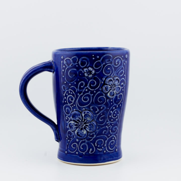 Mug, Square Flowers, Lace