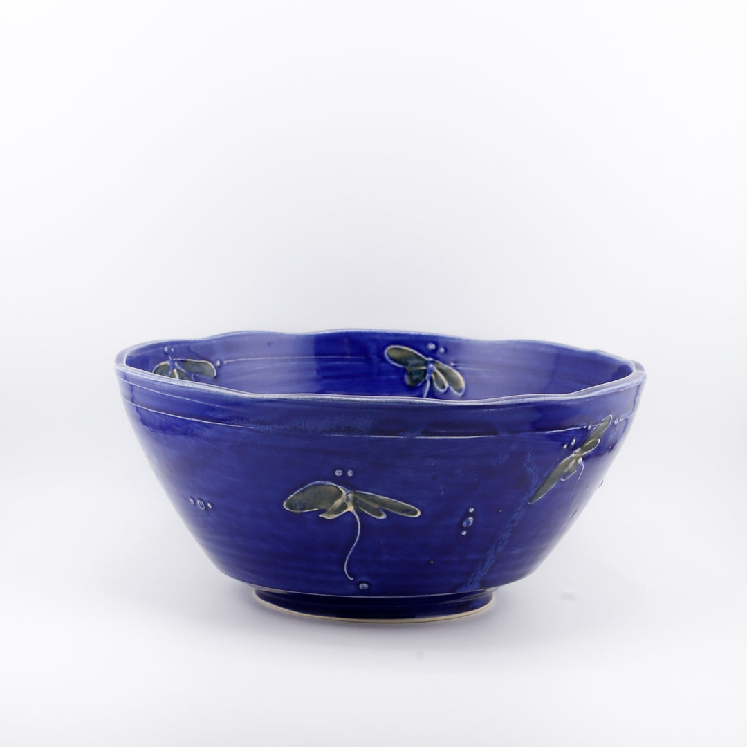 3 Bowl Set With Dragonflies