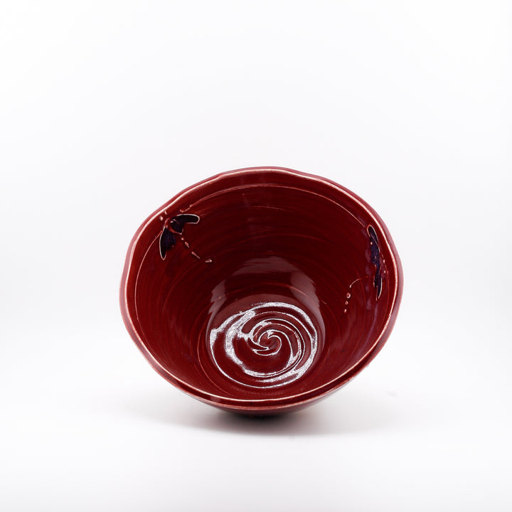 3 Bowl Set With Dragonflies