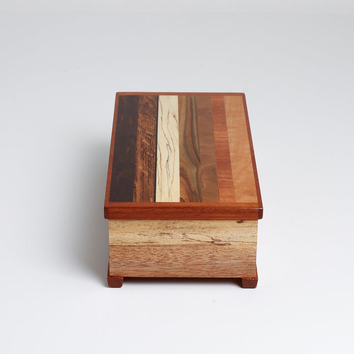 Of Every Stripe Spalted Meranti Box