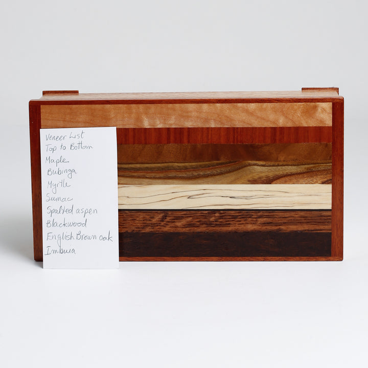 Of Every Stripe Spalted Meranti Box