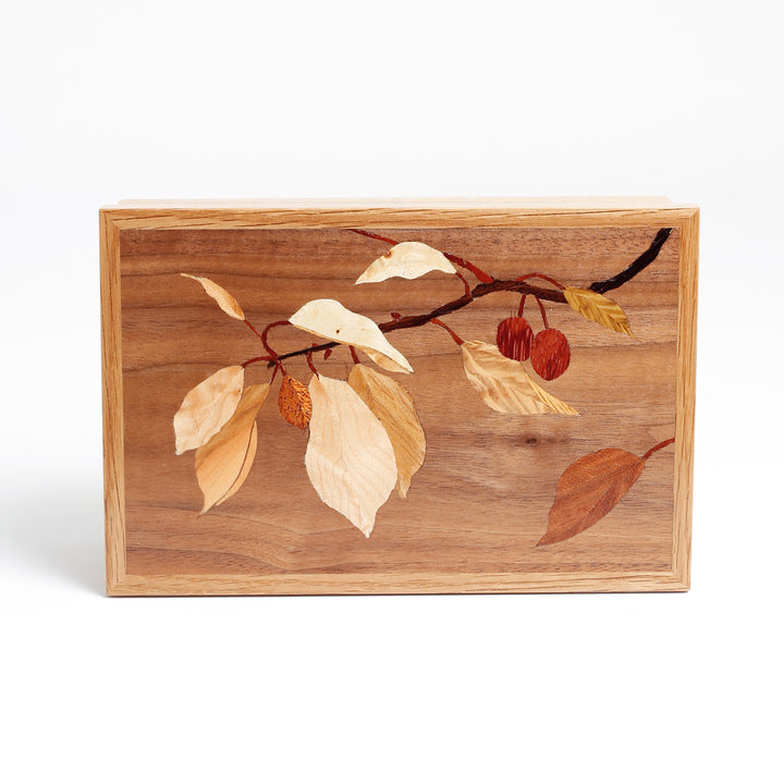 Plums White Oak Box