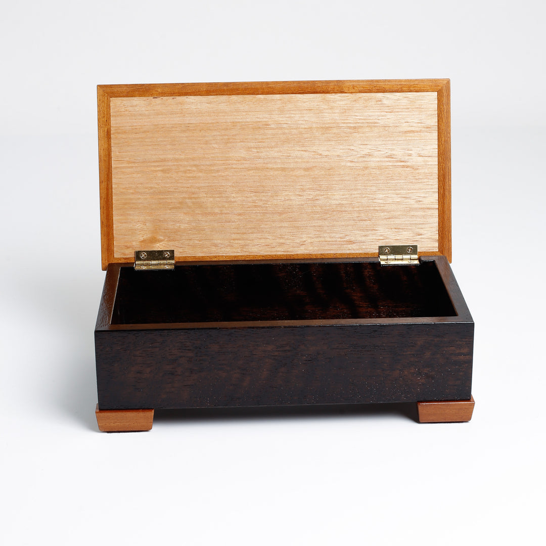 Iris Ebonized Meranti Box
