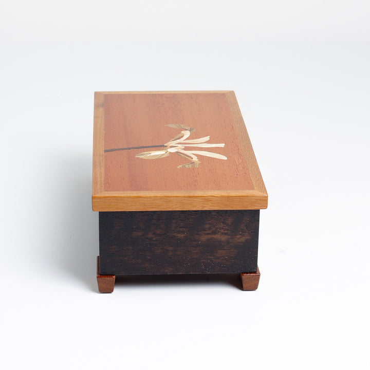 Iris Ebonized Meranti Box