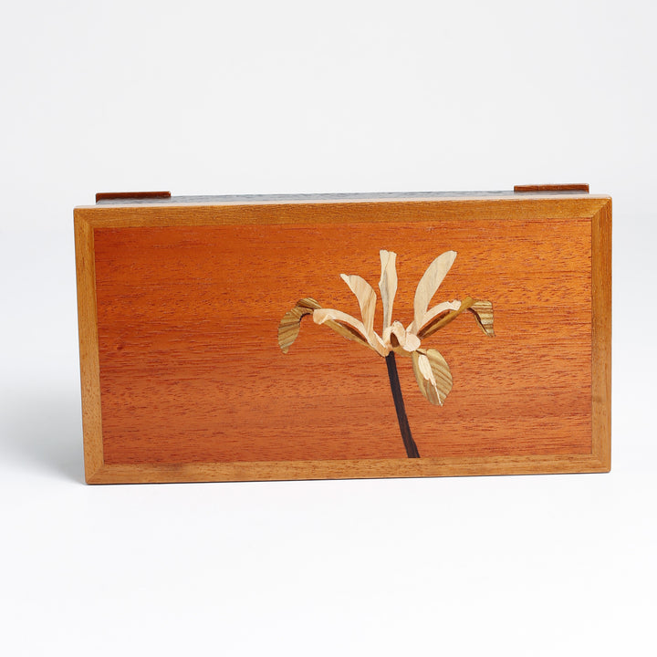 Iris Ebonized Meranti Box