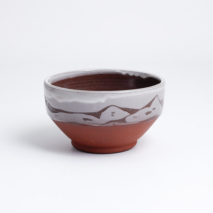 Bowl, Soup, Mountain