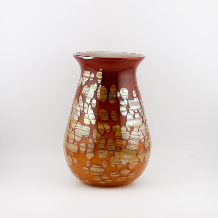 Vase With Reflective Spots