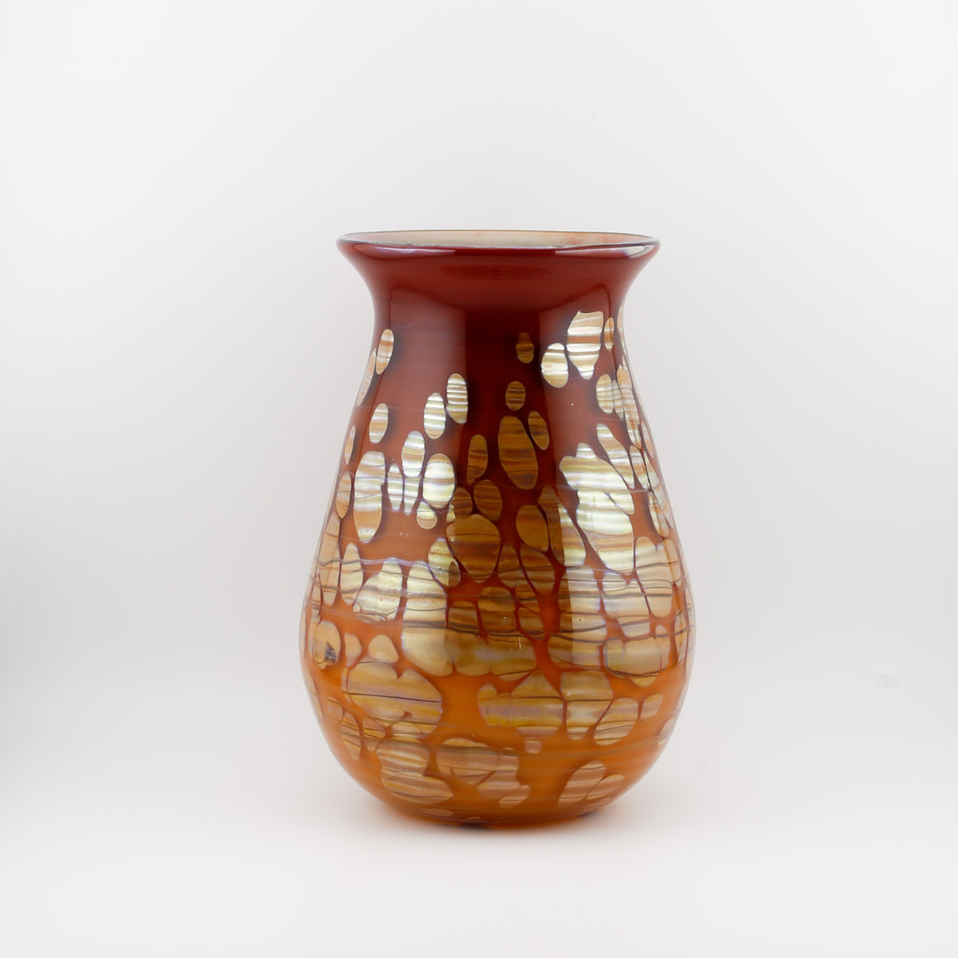 Vase With Reflective Spots