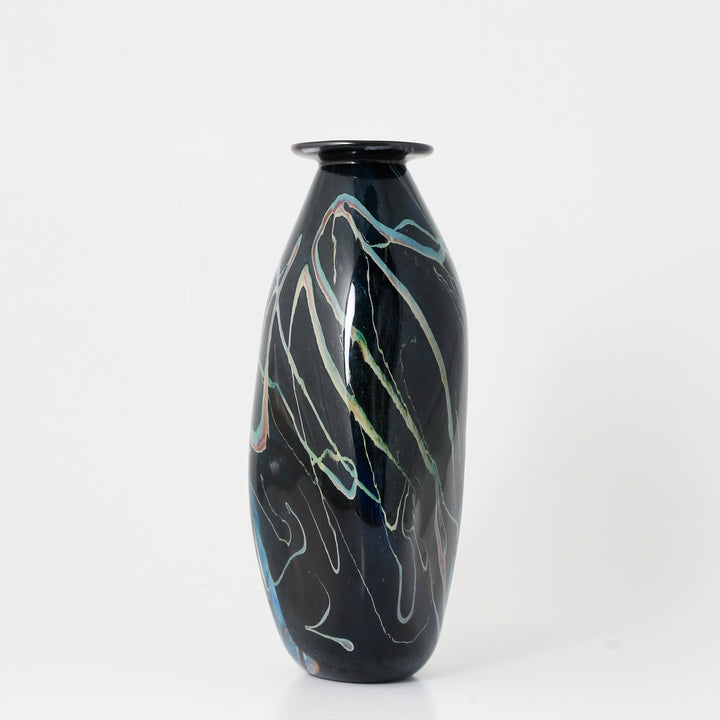 Tall Vase, Black Base
