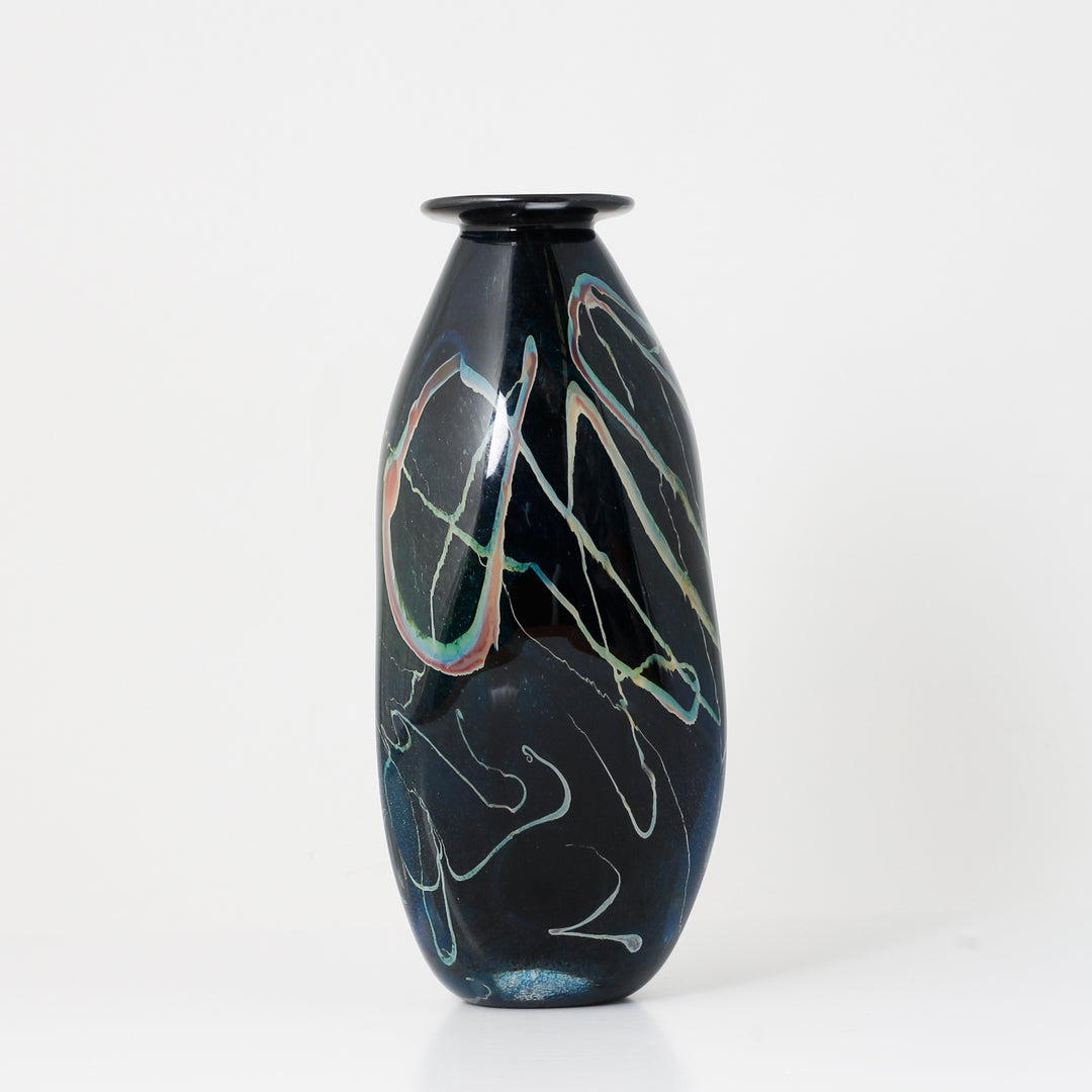 Tall Vase, Black Base