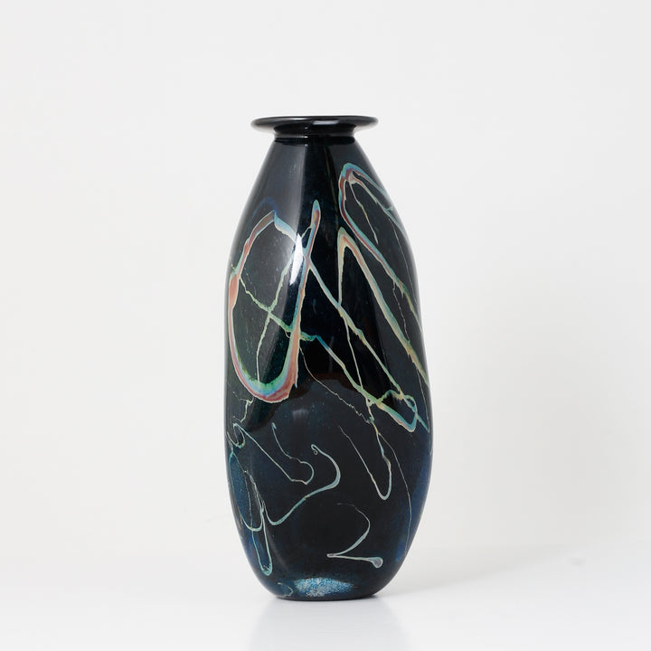 Tall Vase, Black Base