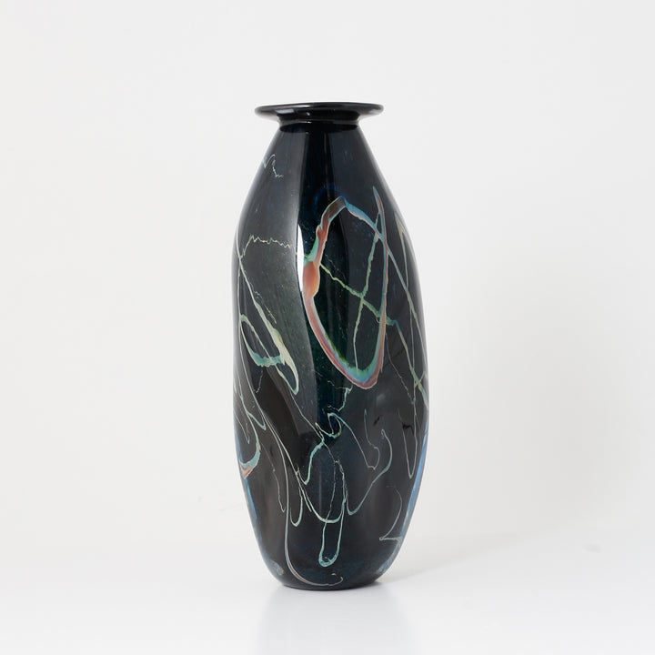Tall Vase, Black Base