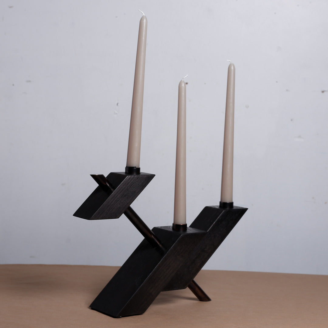 Candle Holder #8 Three Candles