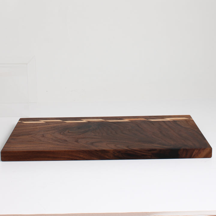 SALVAGE - Serving Board with Stripe Pattern