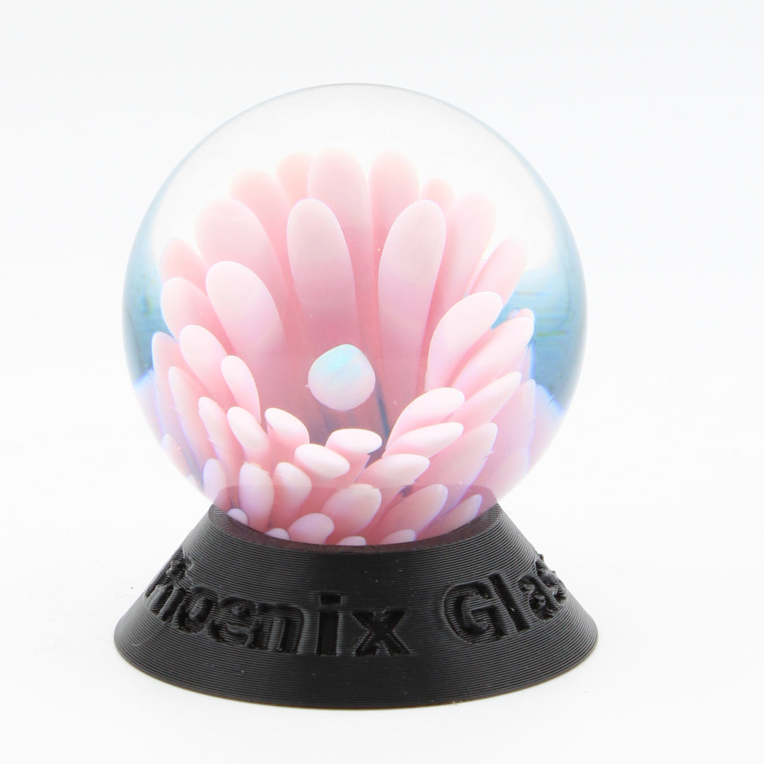 #1 Opal Eater Glass Flower Marble