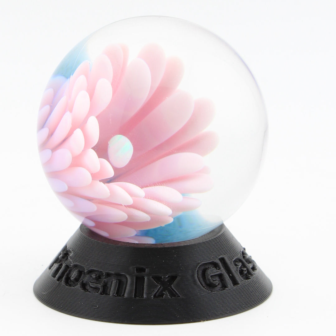 #1 Opal Eater Glass Flower Marble