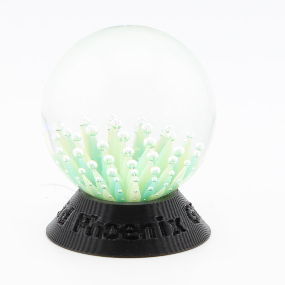 #12 Multi Colour Glass Airtrap Marble