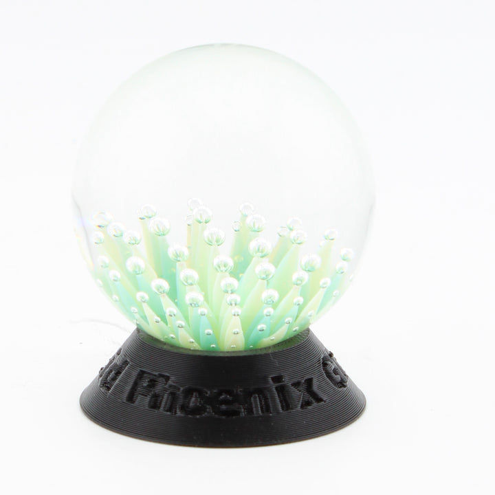 #12 Multi Colour Glass Airtrap Marble