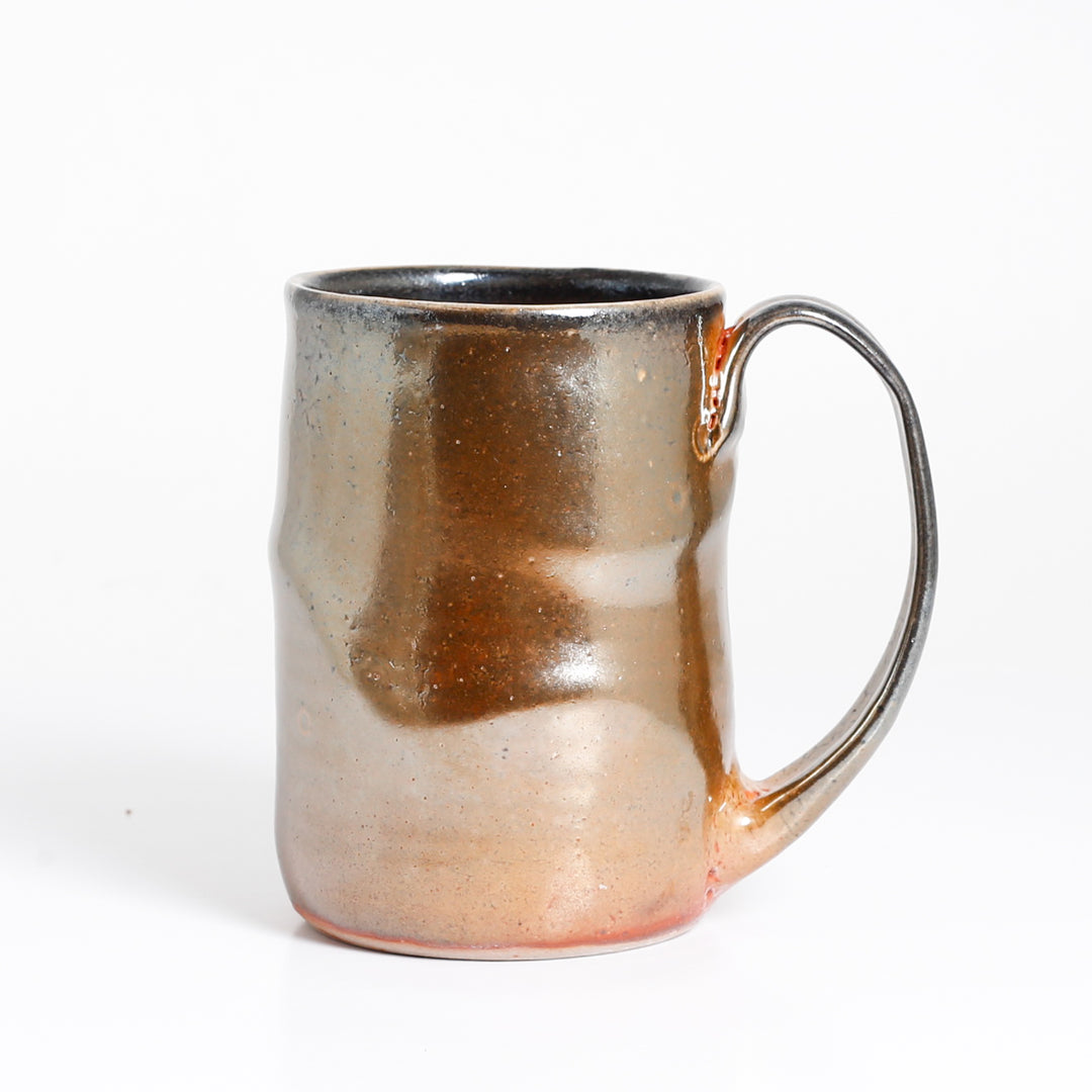 Goldy Bronze Undulated Mug