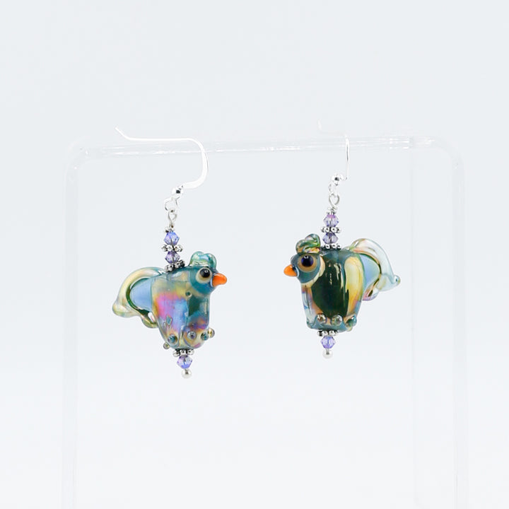 Earrings - Fancy Chicken Earrings