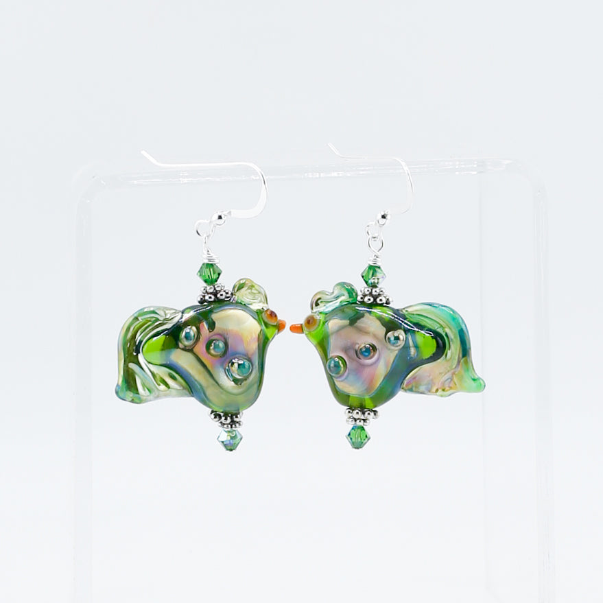 Earrings - Fancy Chicken Earrings