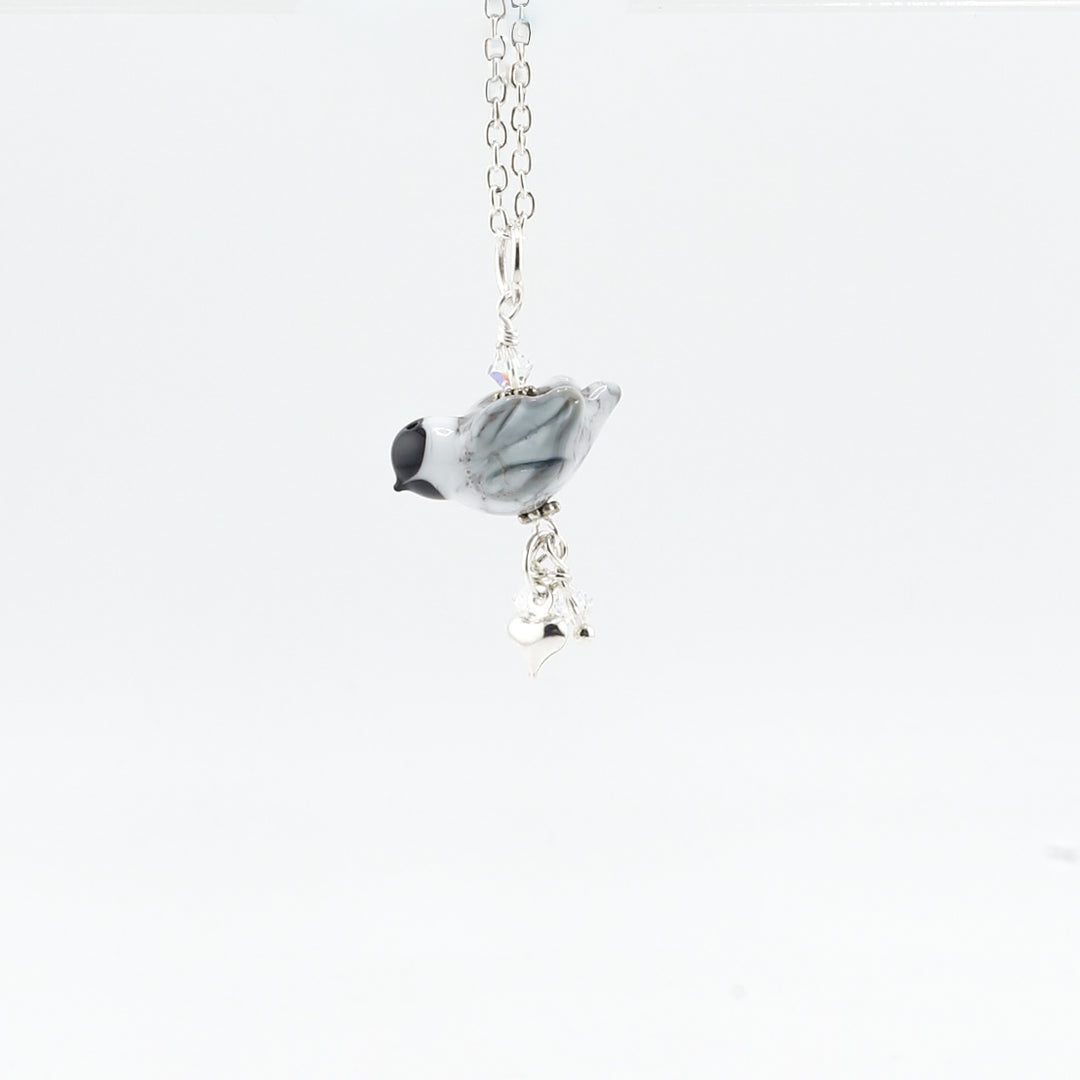Pendant, Black Capped Chickadee